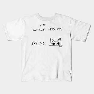 Waking Up With Cats Kids T-Shirt